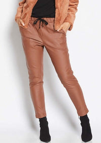 Philosophy CROW Coated Droppie Pant in Caramel